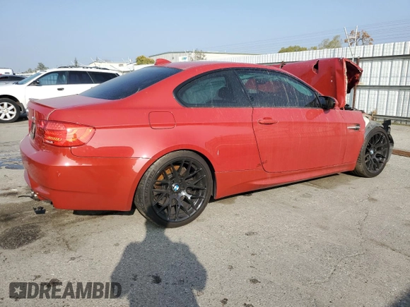 2013 BMW M3 with VIN WBSKG9C52DJ593028, listed as a Copart auction lot 84002484 with 0 mi miles and Salvage Title. Bid and sale history available at carsss.com. Image 3.