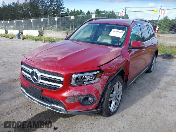 2021 Mercedes-Benz GLB 250 z VIN W1N4M4HB5MW141273, wystawiony jako IAAI lot #42201608 z przebiegiem 34 713 mil mil oraz . Historia ofert i sprzedaży dostępna na DreamBid. Obrazek 17.