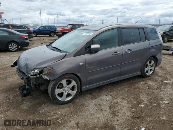 2007 Mazda 5 Touring с VIN JM1CR293170147143, выставлен на аукционе Copart как лот 55636135 с пробегом 173 466 миль миль и Списание • Salvage title. История ставок и продаж доступна на DreamBid. Изображение 1.