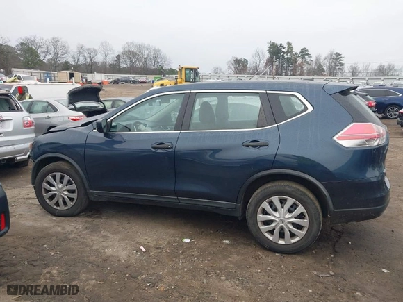 2016 Nissan Rogue SV with VIN KNMAT2MT8GP706808, listed as a IAAI auction lot 41200274 with 107,164 mi miles. Bid and sale history available at carsss.com. Image 14.