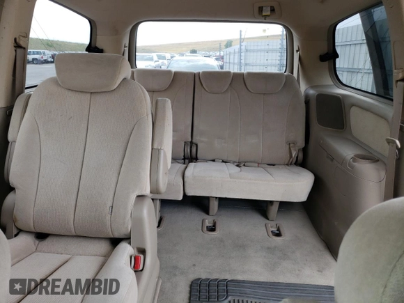 2007 Kia Sedona EX with VIN KNDMB233176164457, listed as a Copart auction lot 66833094 with 203,031 mi miles and Clean Title. Bid and sale history available at carsss.com. Image 10.