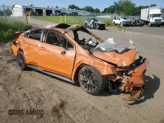 2023 Subaru WRX Limited with VIN JF1VBAL67P9806595, listed as a Copart auction lot 61837955 with Not provided miles and Salvage title. Bid and sale history available at DreamBid. Image 4.