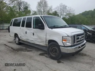 2008 Ford Econoline Passenger XL with VIN 1FBSS31L78DB58857, listed as a Copart auction lot 56203485 with 101,878 mi miles and Salvage title. Bid and sale history available at DreamBid. Image 4.