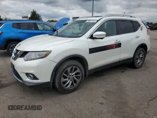2015 Nissan Rogue SL с VIN 5N1AT2MV5FC901574, выставлен на аукционе Copart как лот 58057265 с пробегом 150 174 миль миль и Списание • Salvage title. История ставок и продаж доступна на DreamBid. Изображение 1.