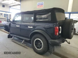 2021 Ford Bronco with VIN 1FMEE5DP8MLA86069, listed as a Copart auction lot 53457875 with 46,575 mi miles and Salvage title. Bid and sale history available at DreamBid. Image 2.