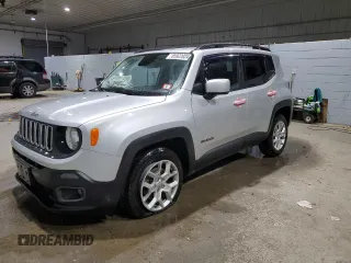 2017 Jeep Renegade Latitude z VIN ZACCJBBB8HPF75599, wystawiony jako Copart lot #85922024 z przebiegiem 139 690 mil mil oraz Szkody całkowita. Historia ofert i sprzedaży dostępna na DreamBid. Obrazek 1.