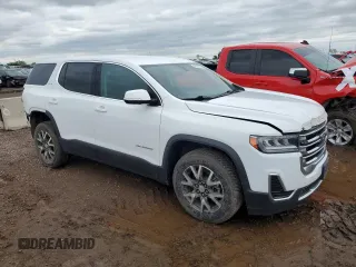 2021 GMC Acadia SLE with VIN 1GKKNKLAXMZ160810, listed as a Copart auction lot 58983335 with 112,006 mi miles and Clean title. Bid and sale history available at DreamBid. Image 4.