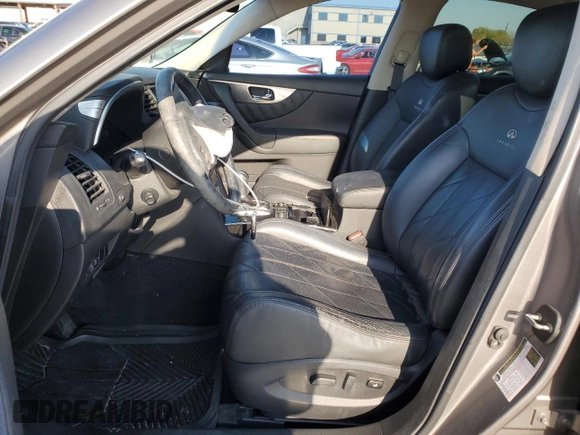 2010 Infiniti FX35 with VIN JN8AS1MU6AM801645, listed as a Copart auction lot 78895164 with 120,728 mi miles and Salvage Title. Bid and sale history available at carsss.com. Image 7.