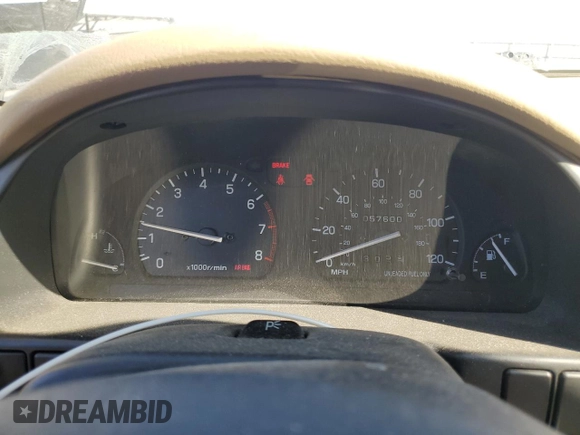 1997 Subaru Impreza L with VIN JF1GF4352VG821519, listed as a Copart auction lot 76420034 with 57,600 mi miles and Clean title. Bid and sale history available at DreamBid. Image 9.