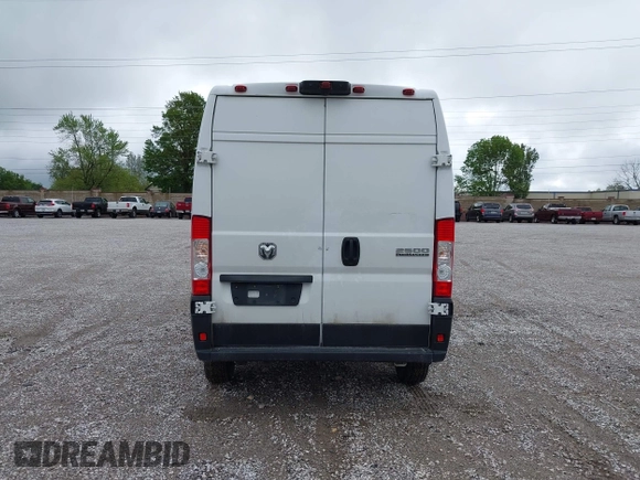 2023 Ram ProMaster Cargo with VIN 3C6LRVDG3PE571823, listed as a IAAI auction lot 42223080 with 71,464 mi miles and . Bid and sale history available at DreamBid. Image 16.