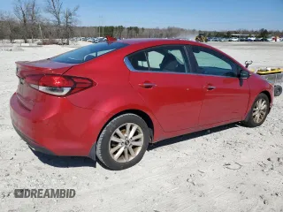 2017 Kia Forte LX with VIN 3KPFL4A72HE022086, listed as a Copart auction lot 47270075 with 157,690 mi miles and Salvage Title. Bid and sale history available at carsss.com. Image 3.