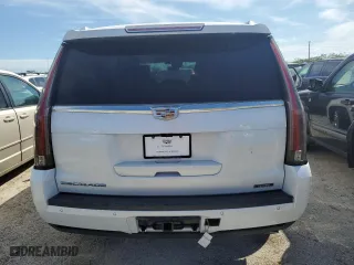 2020 Cadillac Escalade Platinum with VIN 1GYS3DKJ6LR232030, listed as a Copart auction lot 74191254 with 76,209 mi miles and Non Repairable. Bid and sale history available at carsss.com. Image 6.