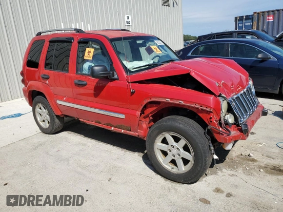 2005 Jeep Liberty Limited z VIN 1J4GL58K75W566180, wystawiony jako Copart lot #68525814 z przebiegiem Nie podano mil oraz Nie do naprawy • Non repairable. Historia ofert i sprzedaży dostępna na DreamBid. Obrazek 4.