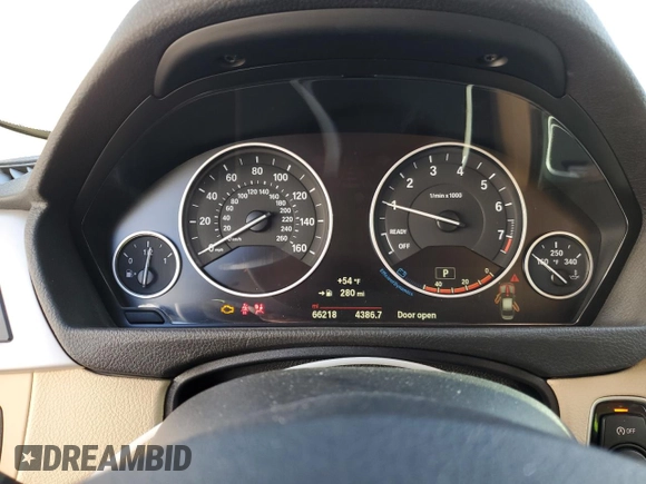 2018 BMW 3 Series 320i with VIN WBA8E1G55JNU91579, listed as a Copart auction lot 83793104 with 66,218 mi miles and Salvage Title. Bid and sale history available at carsss.com. Image 9.
