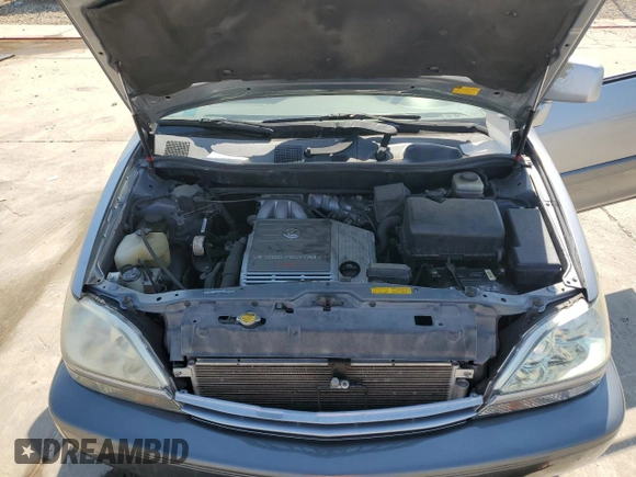 2002 Lexus RX 300 with VIN JTJGF10U720143078, listed as a Copart auction lot 76001414 with 229,752 mi miles and Salvage Title. Bid and sale history available at carsss.com. Image 13.