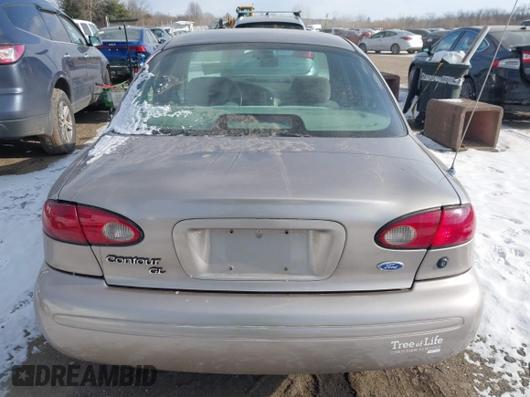 1996 Ford Contour LX with VIN 1FALP6530TK105053, listed as a IAAI auction lot 41287231 with 115,177 mi miles and . Bid and sale history available at DreamBid. Image 16.