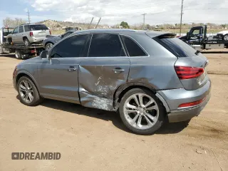 2015 Audi Q3 Prestige with VIN WA1GFCFS5FR003871, listed as a Copart auction lot 52540245 with 110,109 mi miles and Salvage title. Bid and sale history available at DreamBid. Image 2.