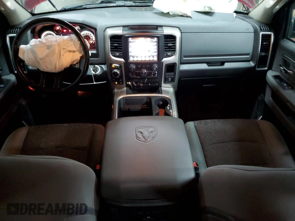 2017 Ram 1500 Big Horn with VIN 1C6RR7TT1HS673754, listed as a Copart auction lot 80468104 with 156,023 mi miles and Clean title. Bid and sale history available at DreamBid. Image 8.