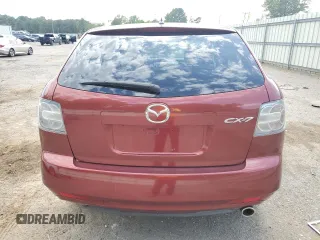 2011 Mazda CX-7 i Sport with VIN JM3ER2B59B0372656, listed as a Copart auction lot 52910645 with 144,062 mi miles and Salvage Title. Bid and sale history available at carsss.com. Image 6.