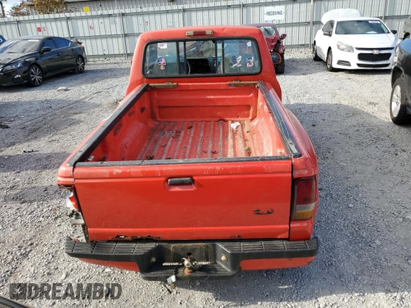 1993 Ford Ranger Splash with VIN 1FTCR10X6PPB67065, listed as a Copart auction lot 75532034 with 408,030 mi miles and Salvage Title. Bid and sale history available at DreamBid. Image 6.