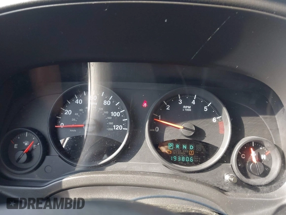2013 Jeep Patriot Sport with VIN 1C4NJPBAXDD186629, listed as a IAAI auction lot 42543779 with 193,806 mi miles and . Bid and sale history available at DreamBid. Image 7.