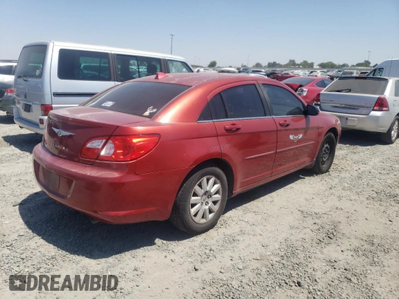 2008 Chrysler Sebring LX with VIN 1C3LC46J98N218436, listed as a Copart auction lot 59474214 with 152,883 mi miles and Salvage Title. Bid and sale history available at carsss.com. Image 3.