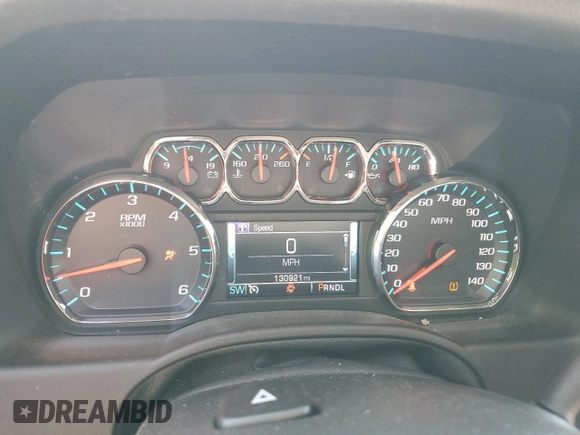 2018 Chevrolet Tahoe Premier with VIN 1GNSKCKC1JR133625, listed as a Copart auction lot 54900974 with 130,921 mi miles and Salvage title. Bid and sale history available at DreamBid. Image 9.