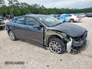 2017 Ford Fusion SE with VIN 3FA6P0H78HR163097, listed as a Copart auction lot 58505595 with 55,113 mi miles and Salvage title. Bid and sale history available at DreamBid. Image 4.