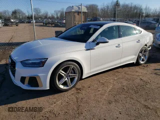 2021 Audi A5 Sportback S line Premium with VIN WAUDACF50MA021544, listed as a Copart auction lot 41291424 with 61,751 mi miles. Bid and sale history available at carsss.com. Image 1.