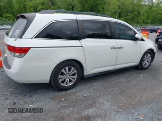 2015 Honda Odyssey EX-L z VIN 5FNRL5H61FB107735, wystawiony jako IAAI lot #42255001 z przebiegiem 170 825 mil mil oraz . Historia ofert i sprzedaży dostępna na DreamBid. Obrazek 4.