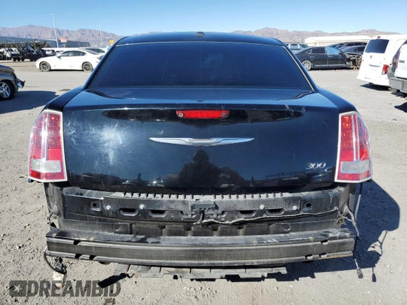 2011 Chrysler 300 with VIN 2C3CA6CT6BH595152, listed as a Copart auction lot 46108695 with 71,442 mi miles and Salvage Title. Bid and sale history available at carsss.com. Image 6.