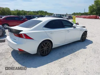 2016 Lexus IS 200t with VIN JTHBA1D21G5023967, listed as a IAAI auction lot 42051274 with 75,561 mi miles and . Bid and sale history available at DreamBid. Image 4.