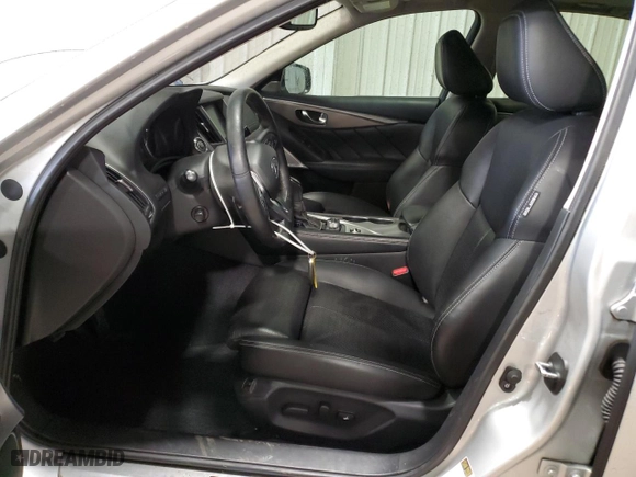 2020 Infiniti Q50 3.0t LUXE with VIN JN1EV7AR2LM252930, listed as a Copart auction lot 85925114 with 32,150 mi miles and Salvage Title. Bid and sale history available at carsss.com. Image 7.