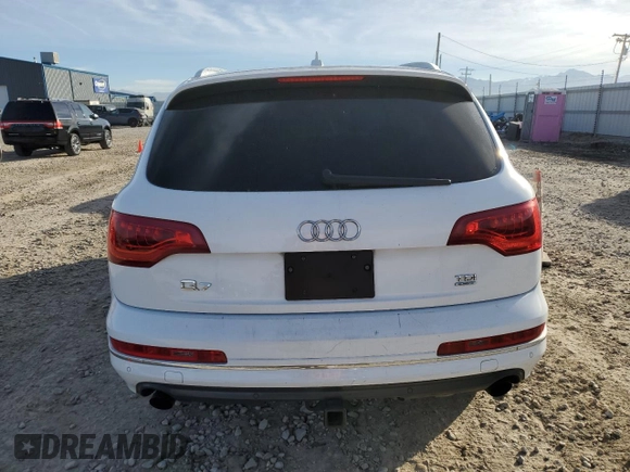 2011 Audi Q7 3.0L TDI Premium Plus with VIN WA1LMAFE3BD006617, listed as a Copart auction lot 81766604 with 0 mi miles and Clean Title. Bid and sale history available at carsss.com. Image 6.