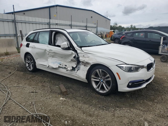 2017 BMW 3 Series 330i xDrive with VIN WBA8K3C54HK678592, listed as a Copart auction lot 66294144 with 103,894 mi miles and Salvage Title. Bid and sale history available at carsss.com. Image 4.