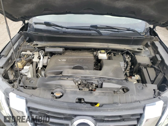 2018 Nissan Pathfinder S with VIN 5N1DR2MN2JC650968, listed as a Copart auction lot 51741025 with 120,319 mi miles and Salvage title. Bid and sale history available at DreamBid. Image 12.