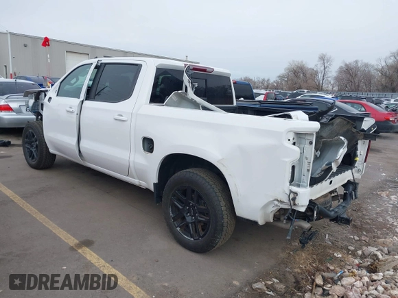 2023 Chevrolet Silverado 1500 RST with VIN 2GCUDEED6P1109897, listed as a IAAI auction lot 41536939 with 48,317 mi miles. Bid and sale history available at carsss.com. Image 3.