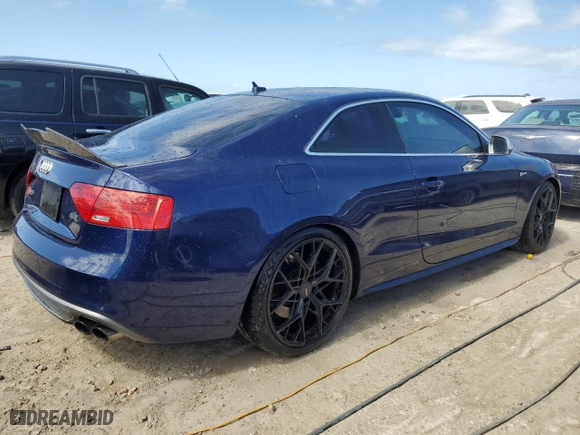 2013 Audi S5 Prestige with VIN WAU3GAFR7DA015399, listed as a Copart auction lot 77259684 with 110,818 mi miles and Non Repairable. Bid and sale history available at carsss.com. Image 3.