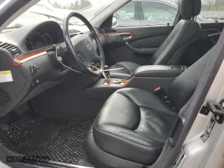 2006 Mercedes-Benz S-Class 3.7L with VIN WDBNF67J76A475815, listed as a Copart auction lot 47434105 with 132,766 mi miles and Salvage Title. Bid and sale history available at carsss.com. Image 7.