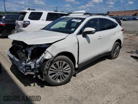 2022 Toyota Venza LE with VIN JTEAAAAH7NJ099621, listed as a Copart auction lot 61415864 with 34,117 mi miles and Salvage Title. Bid and sale history available at carsss.com. Image 1.