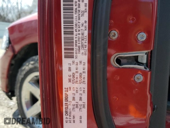 2014 Ram 1500 Tradesman with VIN 1C6RR7FT8ES108117, listed as a Copart auction lot 50541535 with 117,669 mi miles and Non Repairable. Bid and sale history available at carsss.com. Image 12.