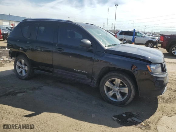2016 Jeep Compass Sport with VIN 1C4NJDBB1GD713064, listed as a Copart auction lot 49700055 with 173,825 mi miles and Clean Title. Bid and sale history available at carsss.com. Image 4.