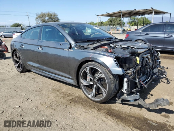 2022 Audi RS 5 Sportback z VIN WUAAWCF52NA901057, wystawiony jako Copart lot #62050164 z przebiegiem 22 175 mil mil oraz Szkody całkowita. Historia ofert i sprzedaży dostępna na DreamBid. Obrazek 4.