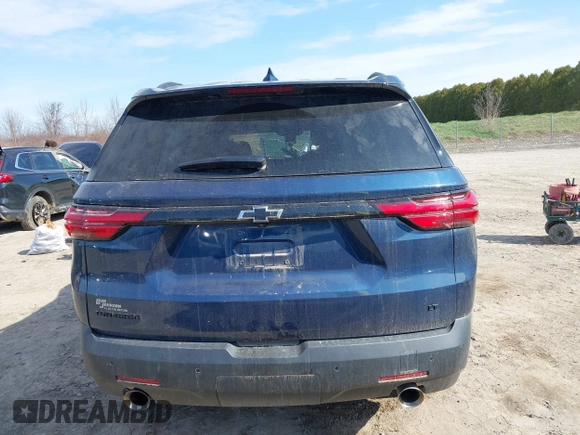 2022 Chevrolet Traverse LT Cloth with VIN 1GNEVGKW7NJ115513, listed as a IAAI auction lot 42067550 with 40,795 mi miles and . Bid and sale history available at DreamBid. Image 16.