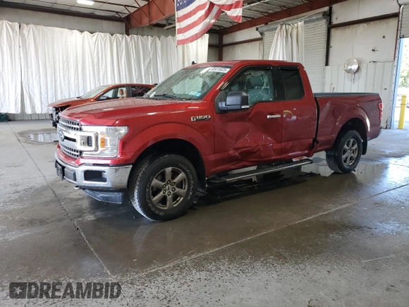2020 Ford F-150 XL with VIN 1FTEX1EPXLKE68355, listed as a Copart auction lot 65419325 with 61,849 mi miles and Salvage title. Bid and sale history available at DreamBid. Image 1.