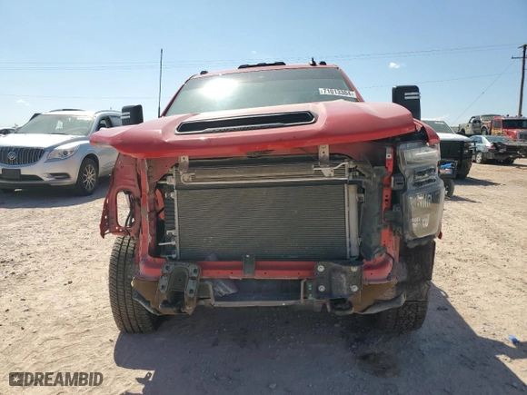 2024 Chevrolet Silverado 2500HD Custom with VIN 2GC4YME76R1144693, listed as a Copart auction lot 71013384 with 25,120 mi miles and Salvage Title. Bid and sale history available at carsss.com. Image 5.