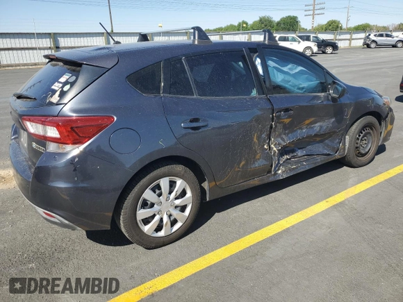 2017 Subaru Impreza with VIN 4S3GTAA61H3731450, listed as a Copart auction lot 60863675 with 88,376 mi miles and Salvage title. Bid and sale history available at DreamBid. Image 3.