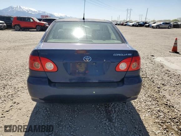 2005 Toyota Corolla CE with VIN 1NXBR32E55Z373085, listed as a Copart auction lot 53168155 with 181,374 mi miles and Salvage Title. Bid and sale history available at DreamBid. Image 6.