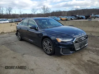 2022 Audi A6 Prestige with VIN WAUM2BF25NN046558, listed as a Copart auction lot 88061885 with 0 mi miles and Salvage Title. Bid and sale history available at carsss.com. Image 4.