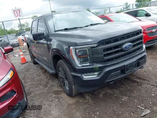 2021 Ford F-150 XL with VIN 1FTEW1EPXMFA62783, listed as a IAAI auction lot 42210200 with 58,069 mi miles and . Bid and sale history available at DreamBid. Image 1.